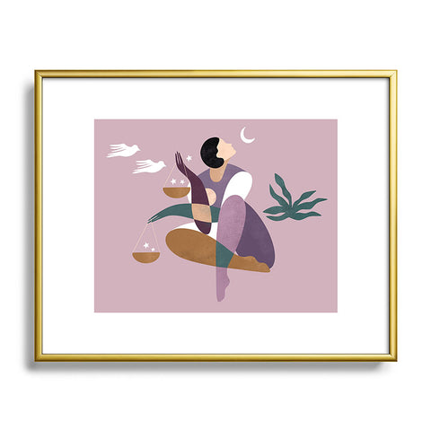 Maggie Stephenson Libra 2 Metal Framed Art Print