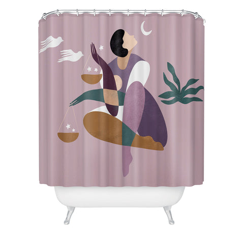 Maggie Stephenson Libra 2 Shower Curtain