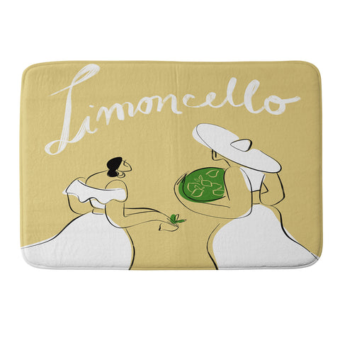 Maggie Stephenson Limoncello Memory Foam Bath Mat