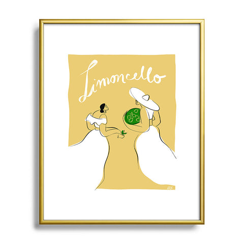 Maggie Stephenson Limoncello Metal Framed Art Print