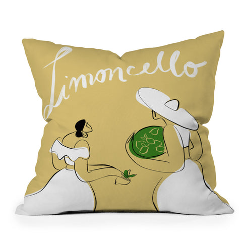 Maggie Stephenson Limoncello Throw Pillow