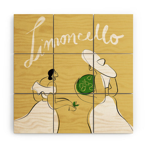 Maggie Stephenson Limoncello Wood Wall Mural