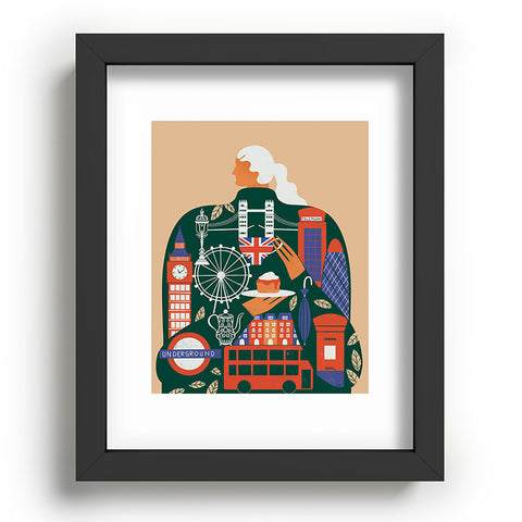 Maggie Stephenson London Afternoon Tea Recessed Framing Rectangle