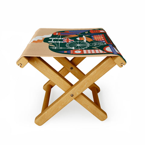 Maggie Stephenson London Afternoon Tea Folding Stool