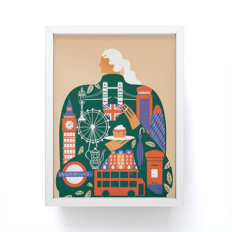 Maggie Stephenson London Afternoon Tea Framed Mini Art Print