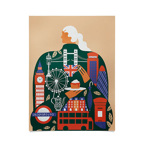 Maggie Stephenson London Afternoon Tea Poster