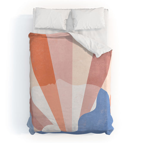 Maggie Stephenson Look at the bright side Duvet Cover