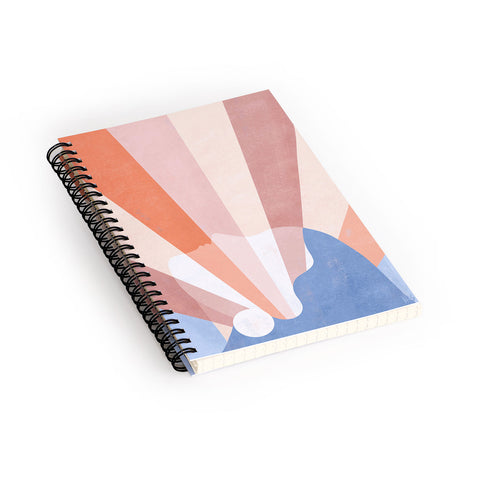 Maggie Stephenson Look at the bright side Spiral Notebook