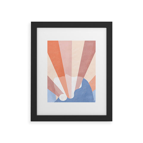 Maggie Stephenson Look at the bright side Framed Art Print