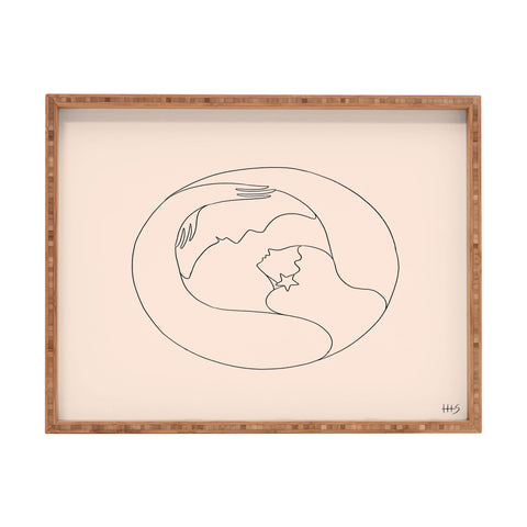 Maggie Stephenson Moon lover Rectangular Tray