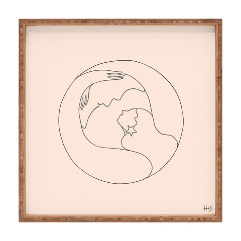 Maggie Stephenson Moon lover Square Tray