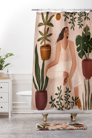 Maggie Stephenson One is good more is better Shower Curtain And Mat