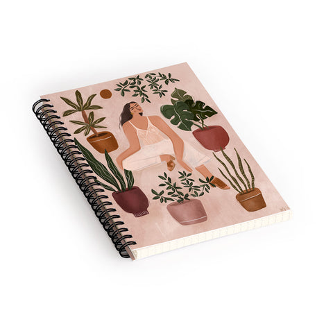 Maggie Stephenson One is good more is better Spiral Notebook