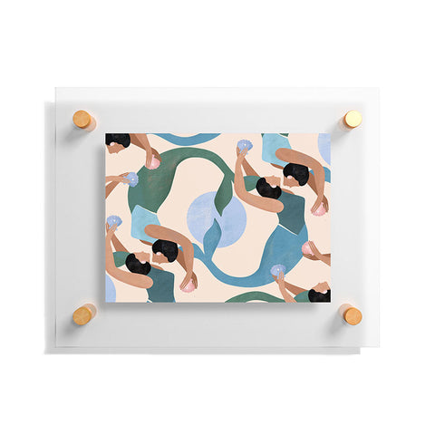 Maggie Stephenson Pisces 2 Floating Acrylic Print