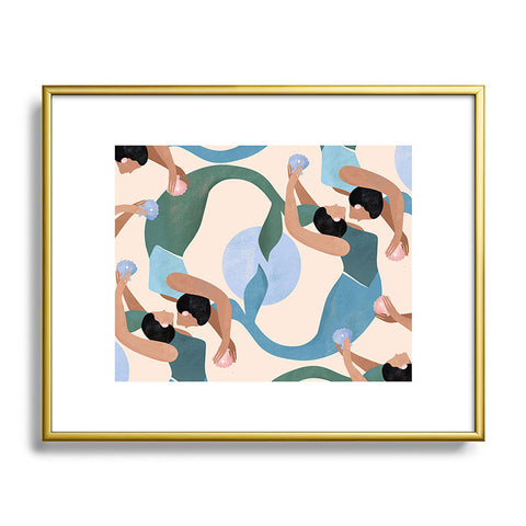 Maggie Stephenson Pisces 2 Metal Framed Art Print