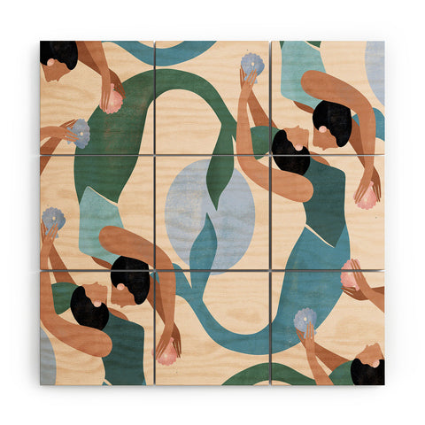 Maggie Stephenson Pisces 2 Wood Wall Mural