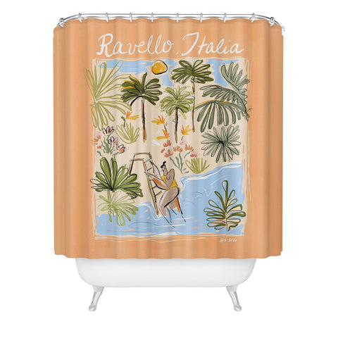 Maggie Stephenson Ravello Italia Shower Curtain