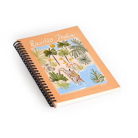Maggie Stephenson Ravello Italia Spiral Notebook