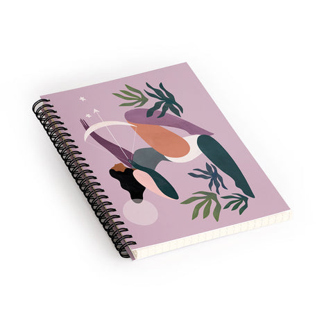 Maggie Stephenson Sagittarius 2 Spiral Notebook