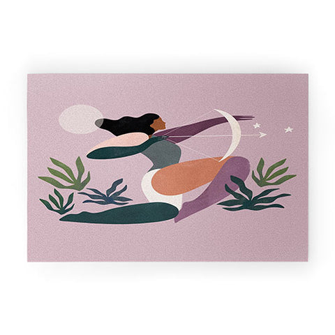 Maggie Stephenson Sagittarius 2 Welcome Mat