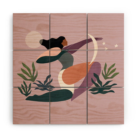 Maggie Stephenson Sagittarius 2 Wood Wall Mural