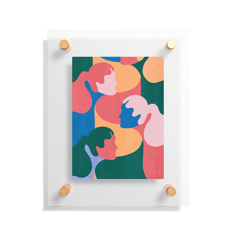Maggie Stephenson Shape Play 3 Floating Acrylic Print