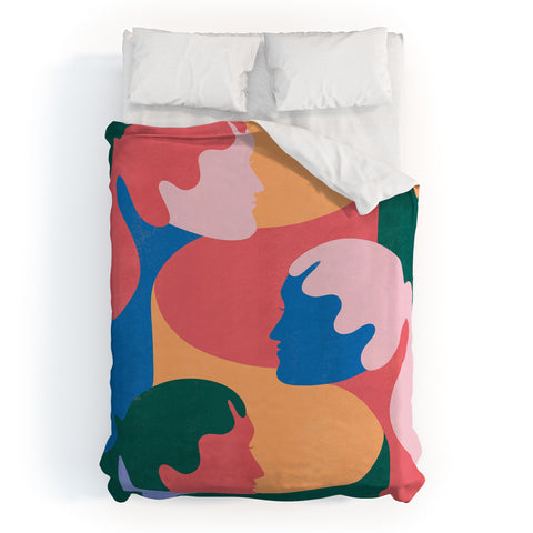 Maggie Stephenson Shape Play 3 Duvet Cover