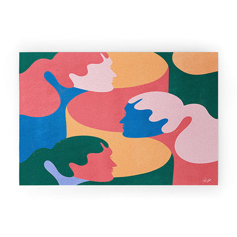 Maggie Stephenson Shape Play 3 Welcome Mat