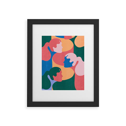 Maggie Stephenson Shape Play 3 Framed Art Print