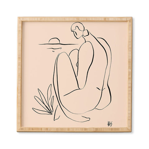 Maggie Stephenson Summer Lines 16 Framed Wall Art