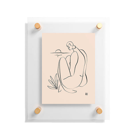 Maggie Stephenson Summer Lines 16 Floating Acrylic Print