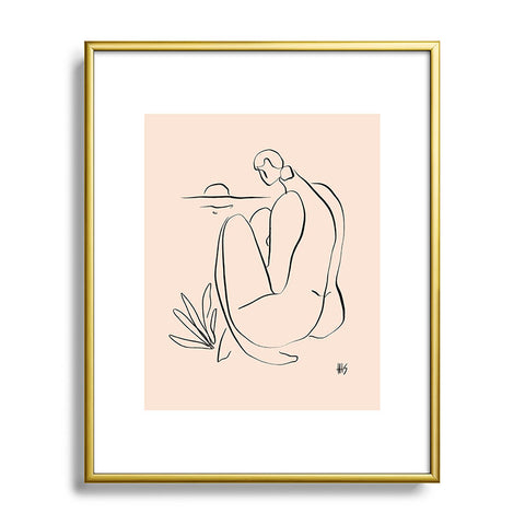 Maggie Stephenson Summer Lines 16 Metal Framed Art Print