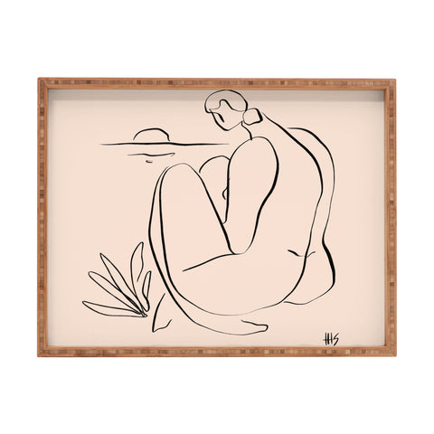 Maggie Stephenson Summer Lines 16 Rectangular Tray