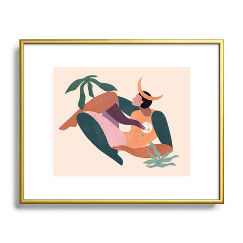 Maggie Stephenson Taurus 2 Metal Framed Art Print