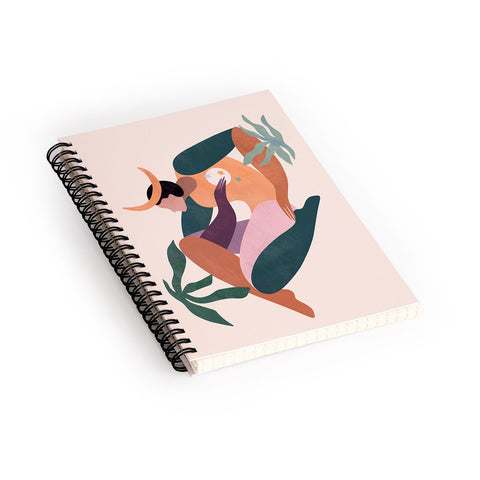 Maggie Stephenson Taurus 2 Spiral Notebook