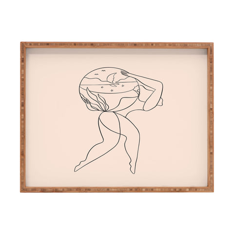 Maggie Stephenson The day she realized she could Rectangular Tray