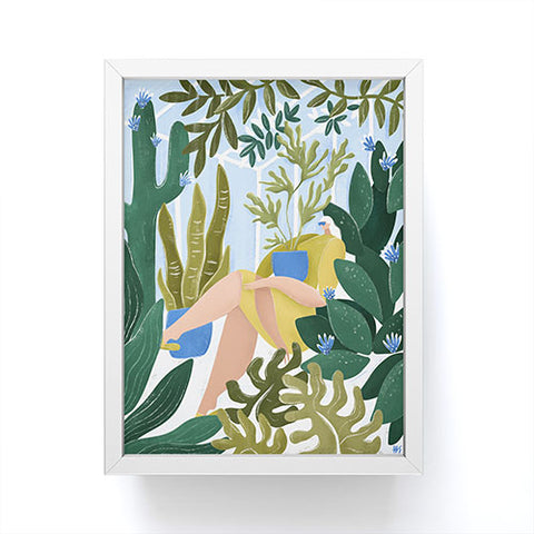 Maggie Stephenson They grow up so fast Framed Mini Art Print