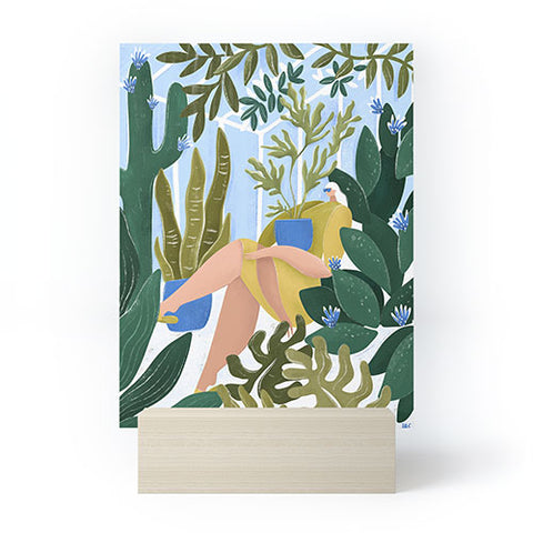 Maggie Stephenson They grow up so fast Mini Art Print