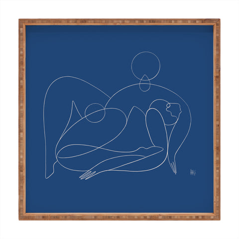 Maggie Stephenson tidal wave Square Tray