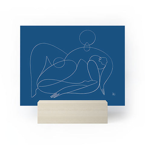 Maggie Stephenson tidal wave Mini Art Print