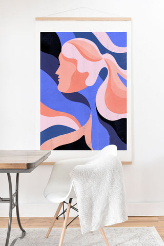 Maggie Stephenson Waves of change Art Print And Hanger