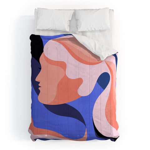 Maggie Stephenson Waves of change Comforter