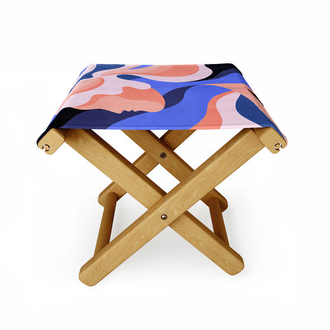 Maggie Stephenson Waves of change Folding Stool