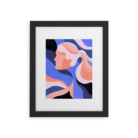 Maggie Stephenson Waves of change Framed Art Print