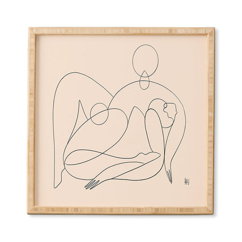 Maggie Stephenson Waves sunlight Framed Wall Art