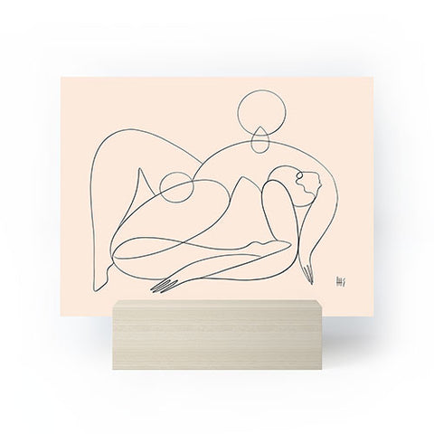 Maggie Stephenson Waves sunlight Mini Art Print