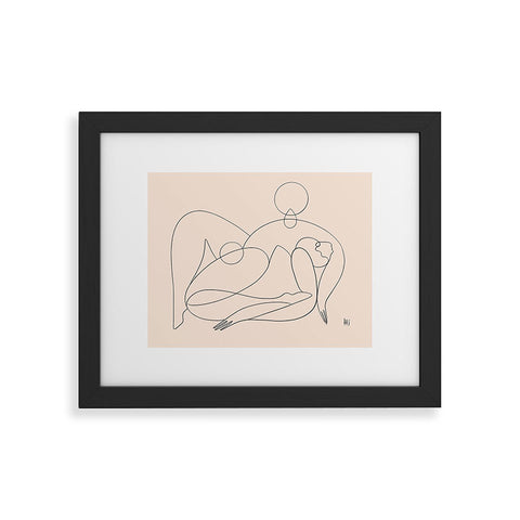 Maggie Stephenson Waves sunlight Framed Art Print