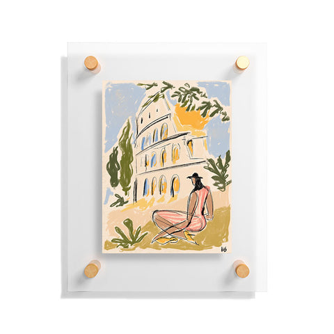 Maggie Stephenson When in Rome I Floating Acrylic Print