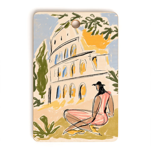 Maggie Stephenson When in Rome I Cutting Board Rectangle
