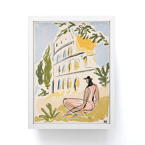 Maggie Stephenson When in Rome I Framed Mini Art Print